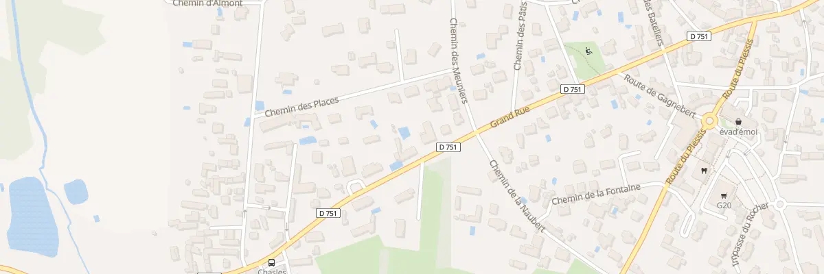 Plan du 99 Grand Rue aux Garennes sur Loire