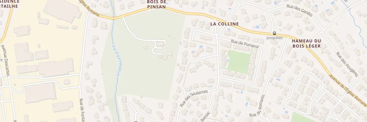 Plan du 9015 All du Sauternais à Artigues-près-Bordeaux