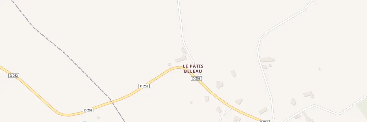 Plan du 1 Le Patis Beleau à Neau