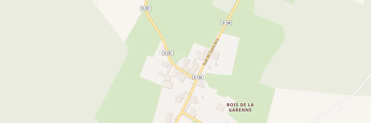 Plan du 4 Rte d’Ecoyeux à Brizambourg