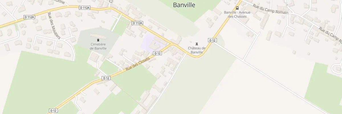Plan du 2 Rue du Bout du Haut à Banville