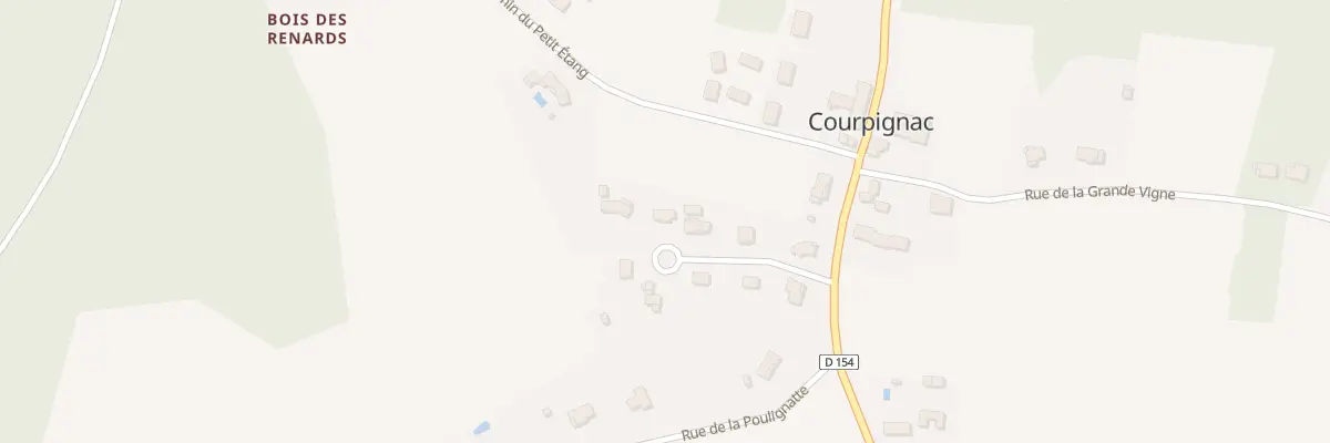 Plan du 8 Cité du Maine au Duc Nord à Courpignac