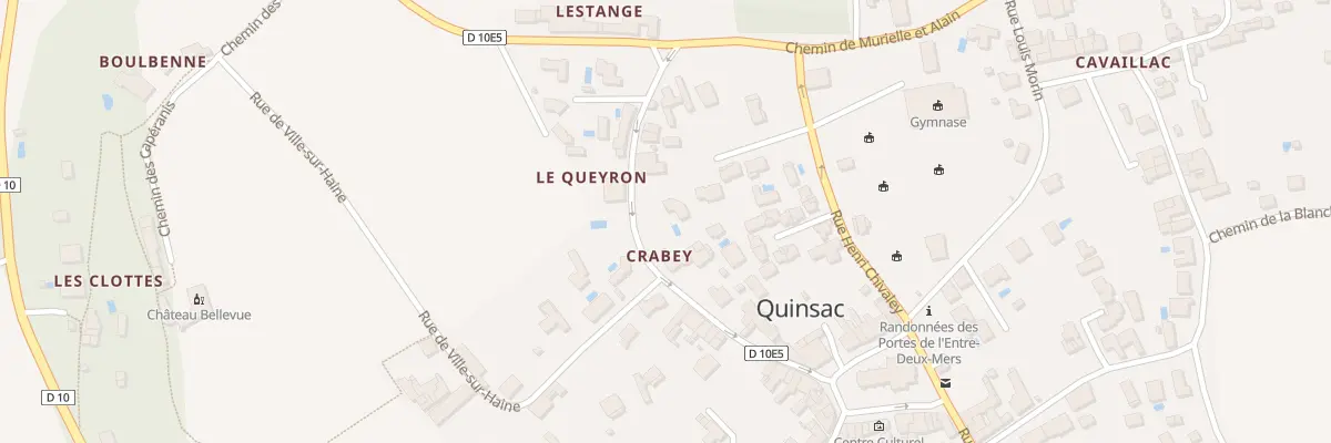 Plan du 17B Av du Gen de Gaulle à Quinsac