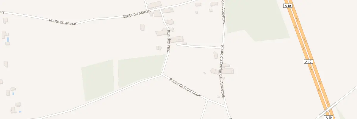 Plan du 12 Manan-Sud à Saugon