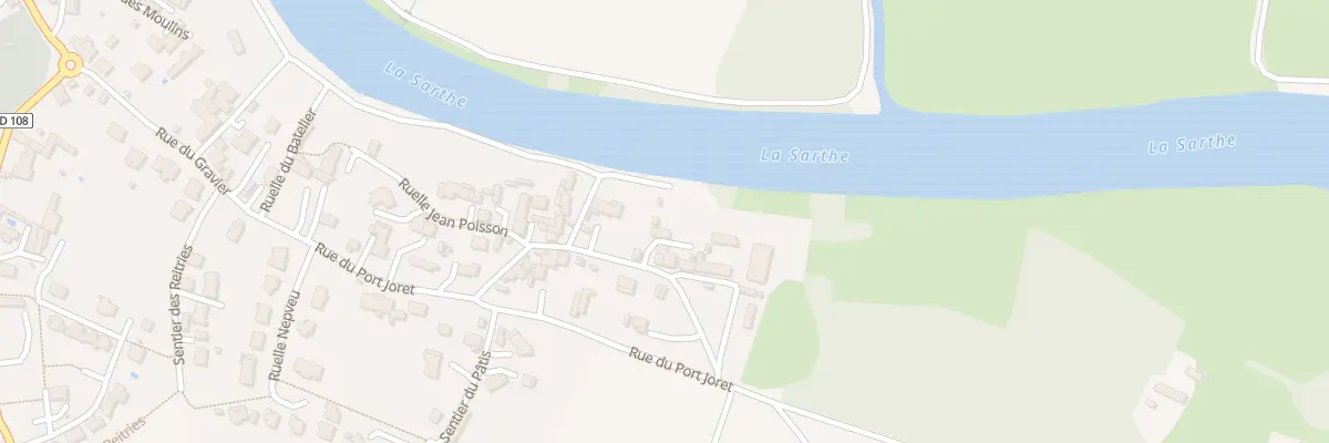 Plan du 25 Rue du Port Joret à Juvardeil