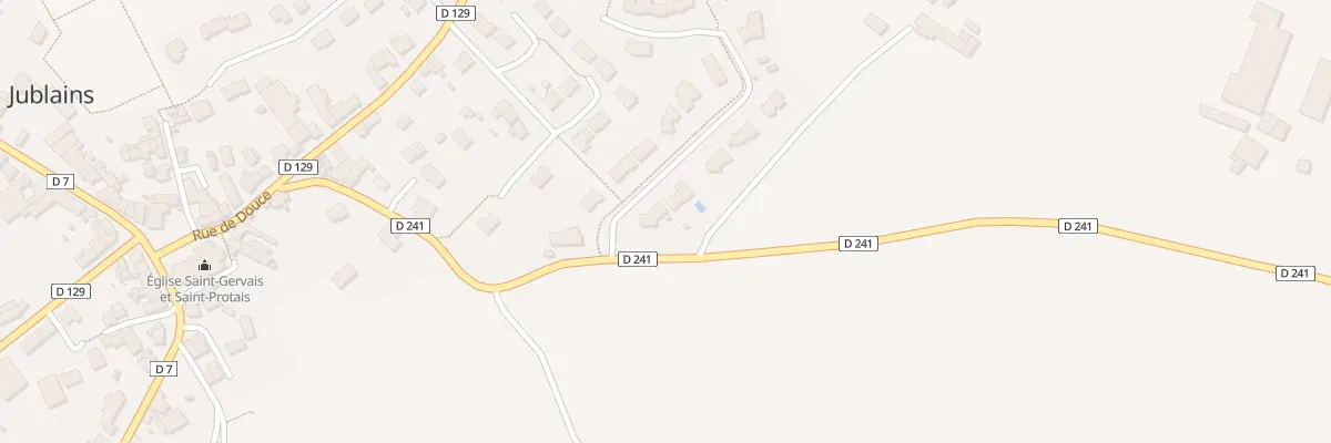 Plan du 2 Rue Prosper Merimee à Jublains