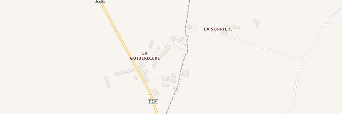 Plan du 5038 La Guiberdiere à Rennes-en-Grenouilles