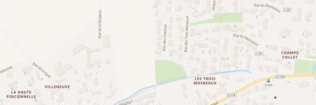 Plan du 5 Rue des Charmes à Saint-Symphorien