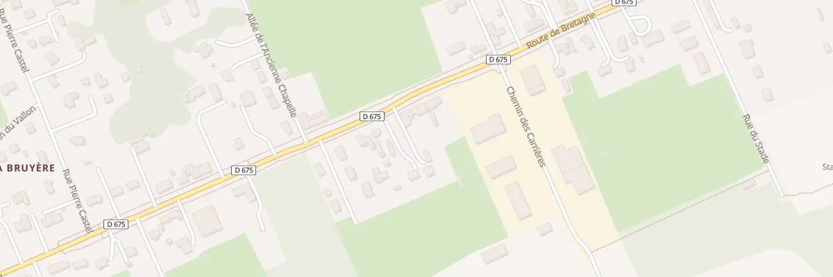 Plan du 1105 Rte de Bretagne à Mouen