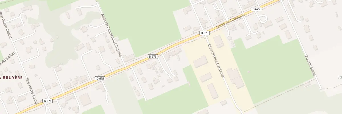 Plan du 1095 Rte de Bretagne à Mouen