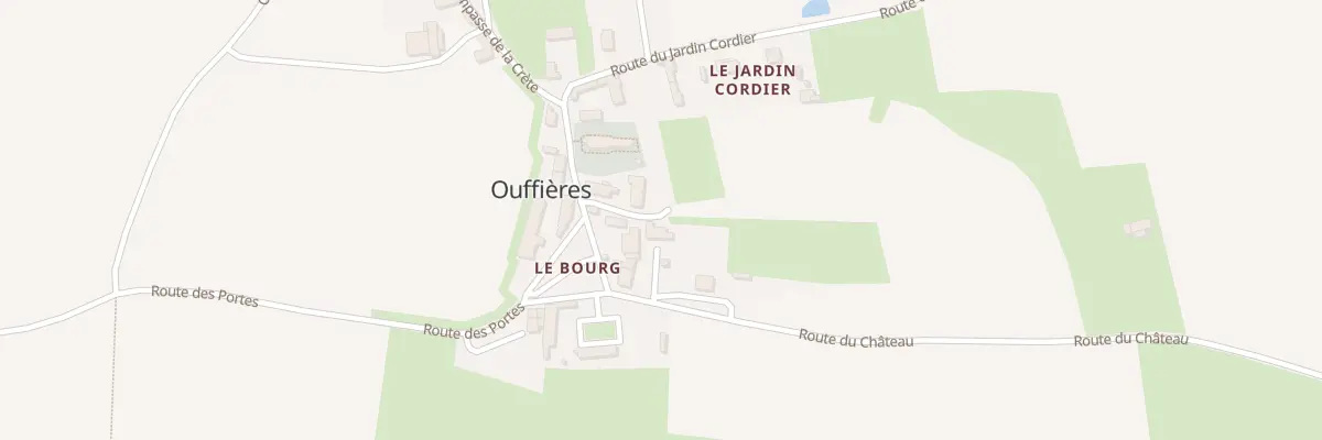 Plan du 5002 Le Bourg à Ouffières