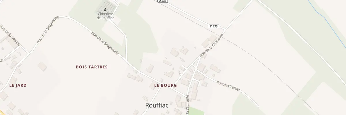 Plan du 2 Imp du Four à Rouffiac