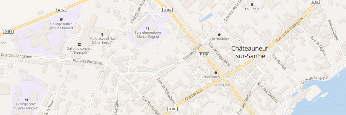 Plan du 6 Rue de Cherre aux Hauts-d’Anjou