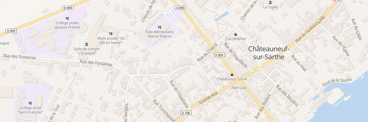 Plan du 8 Rue de Cherre aux Hauts-d’Anjou
