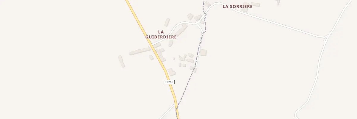 Plan du 5037 La Guiberdiere à Rennes-en-Grenouilles