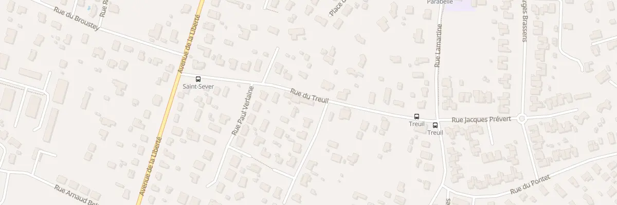 Plan du 16 Rue du Treuil à Ambarès-et-Lagrave