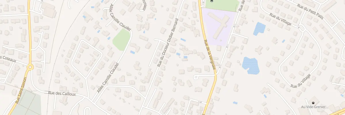 Plan du 20 Rue du Doc Didier Bernard à Bressuire