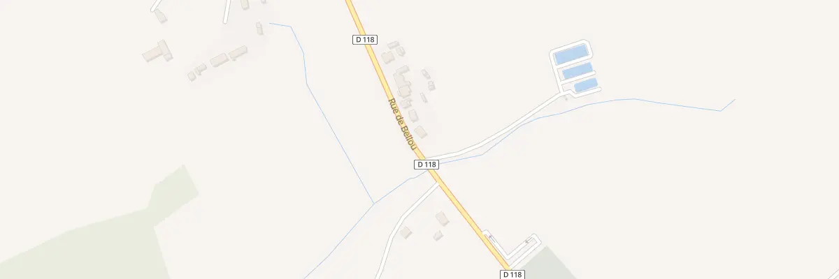 Plan du 21 Rue Bellou à Échalou