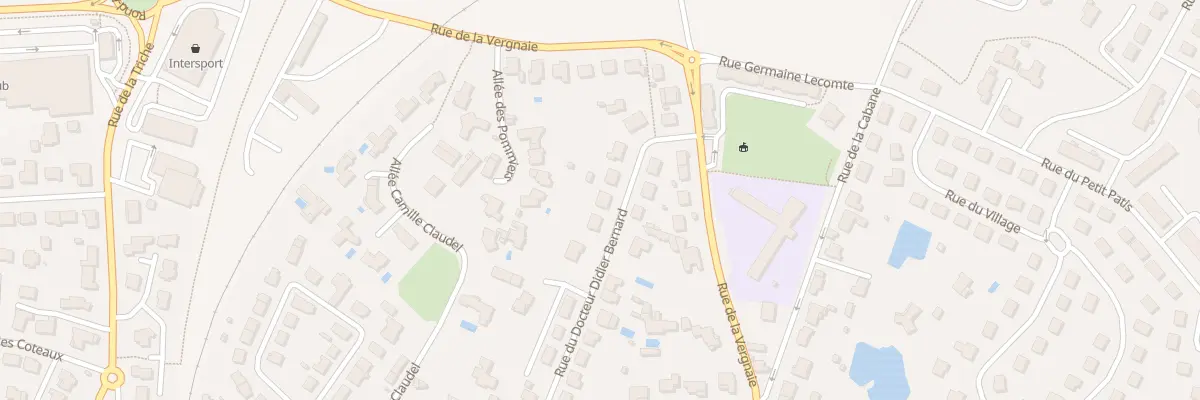 Plan du 27 Rue du Doc Didier Bernard à Bressuire