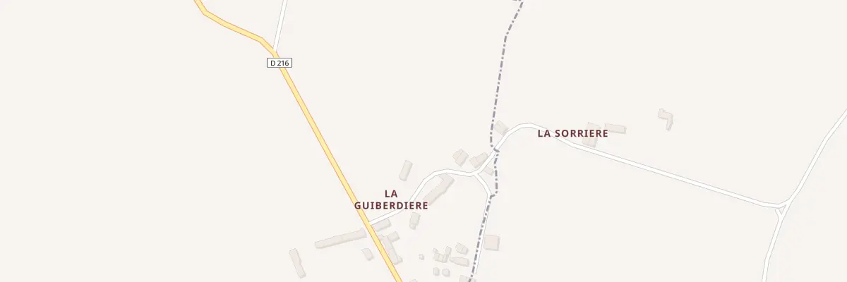 Plan du 5039 La Guiberdiere à Rennes-en-Grenouilles
