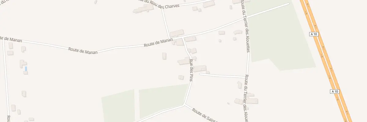 Plan du 3 Aux Vieilles Vignes à Saugon