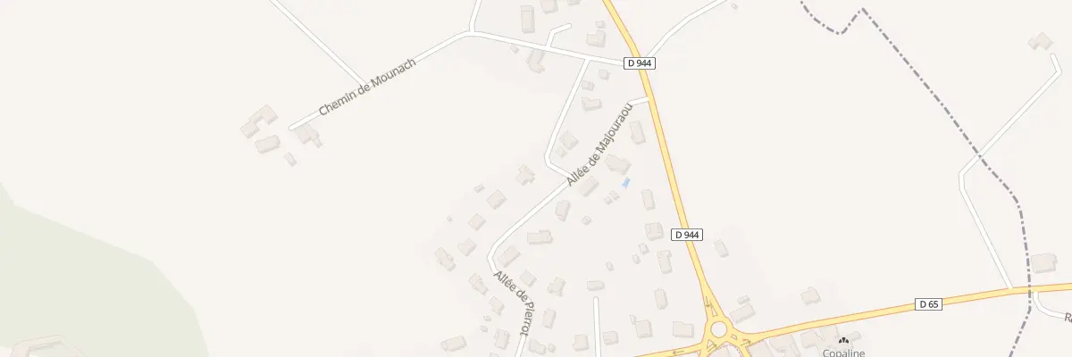 Plan du 140 All de Majouraou à Aubagnan