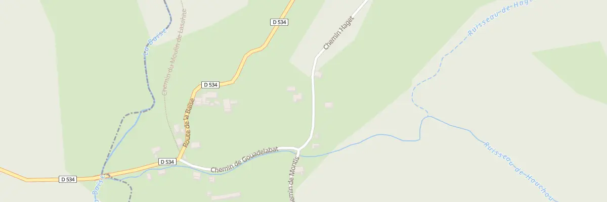 Plan du 220 Che de Gouadelabat à Aubertin