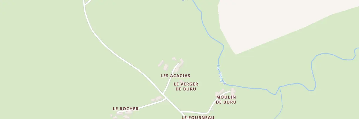 Plan du 2 La Jodonnière à La Cropte