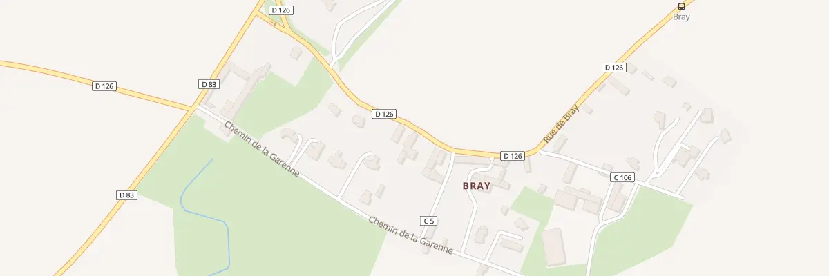 Plan du 8T Rue de Bray à Rots
