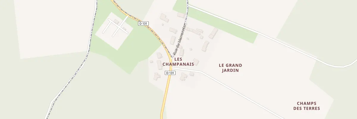 Plan du 2 Rue du Marronnier à Saint-Bris-des-Bois