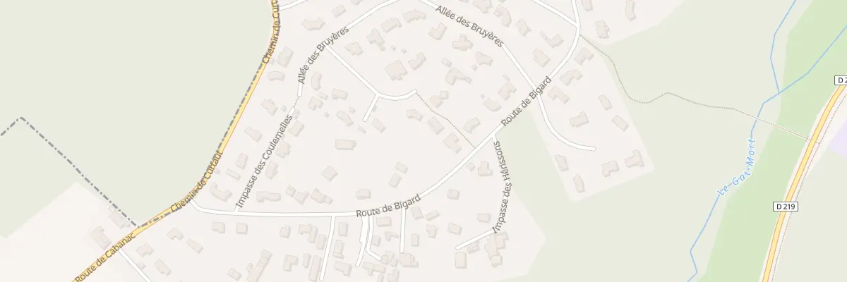 Plan du 37 Lot l’Airial des Bruyeres à Saint-Selve