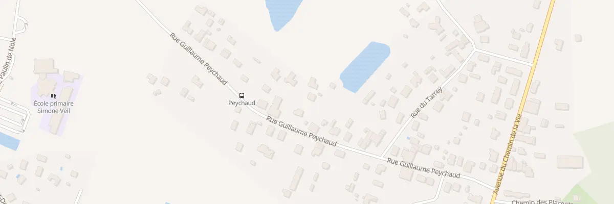 Plan du 21Q Rue Guillaume Peychaud à Ambarès-et-Lagrave