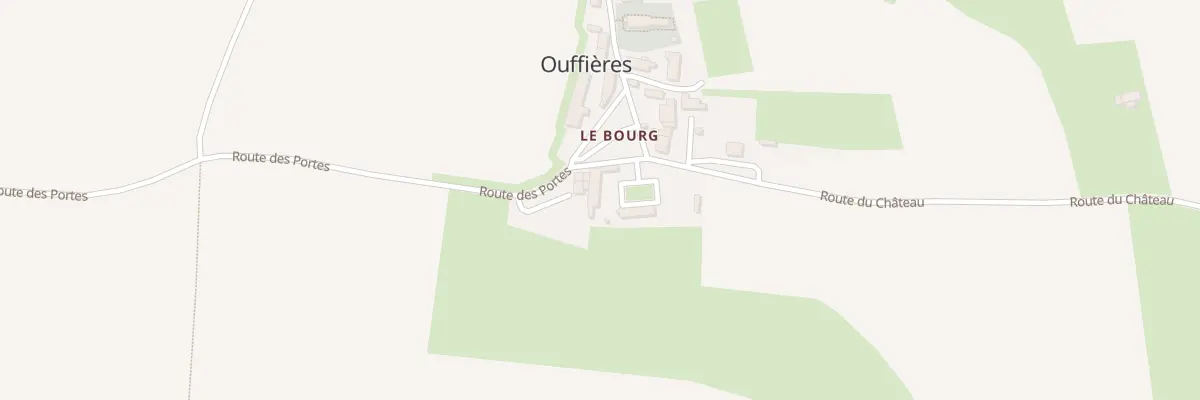 Plan du 5014 Le Bourg à Ouffières