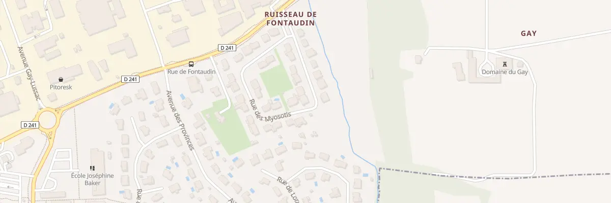 Plan du 15 Rue des Myosotis à Artigues-près-Bordeaux