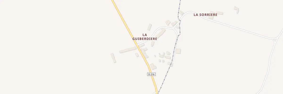 Plan du 5061 La Guiberdiere à Rennes-en-Grenouilles