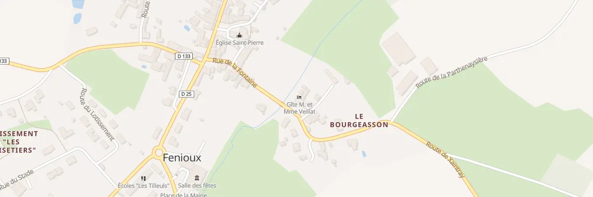 Plan du 1 Imp Bourgeasson à Fenioux