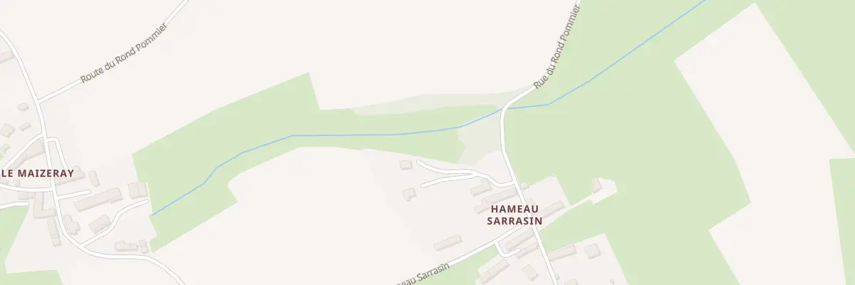 Plan du 21 Rue du Hameau Sarrasin St Mart à Thury-Harcourt-le-Hom