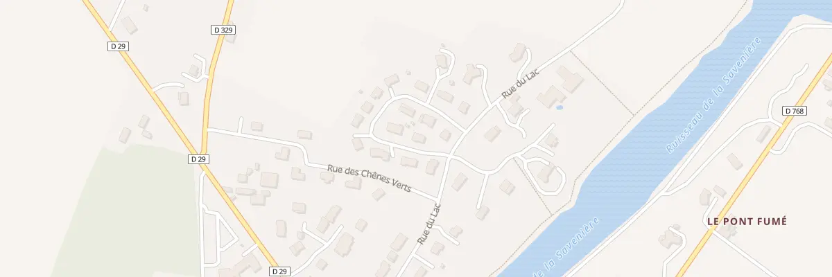 Plan du 2 Res de la Mortonniere à Miré