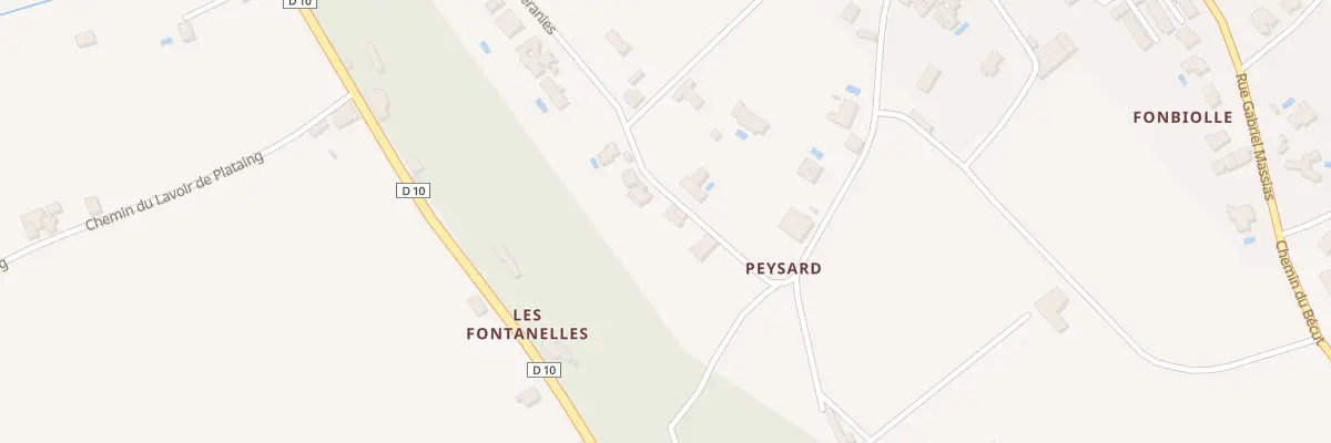 Plan du 4 Che des Caperanies à Quinsac