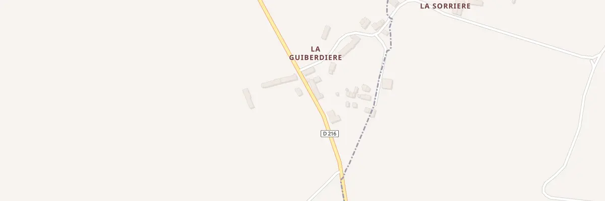 Plan du 16 La Guiberdiere à Rennes-en-Grenouilles