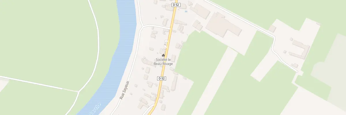 Plan du 140 Rte de Tiercé à Briollay