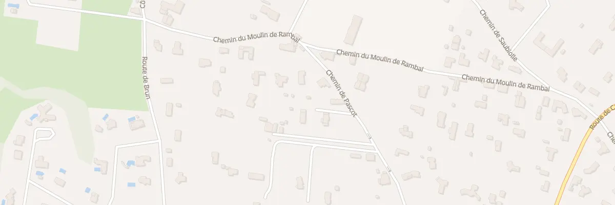 Plan du 34 Che de Pascot à Latresne