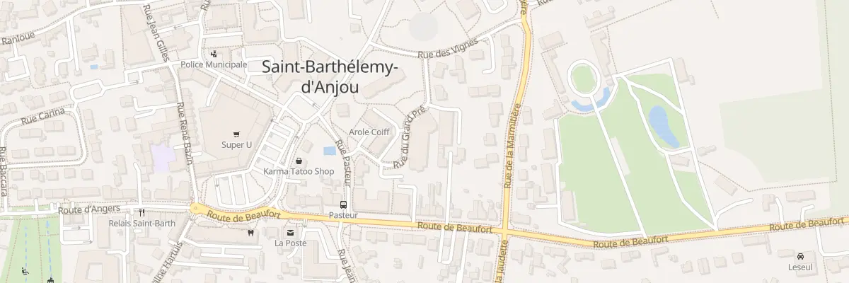 Plan du 8 Rue du Grand Pré à Saint-Barthélemy-d’Anjou