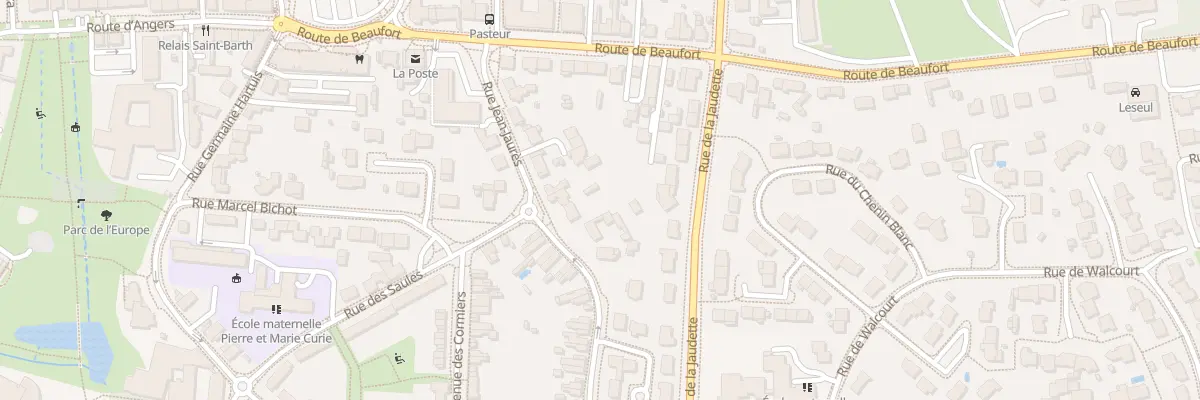 Plan du 15 Rue Jean Jaurès à Saint-Barthélemy-d’Anjou