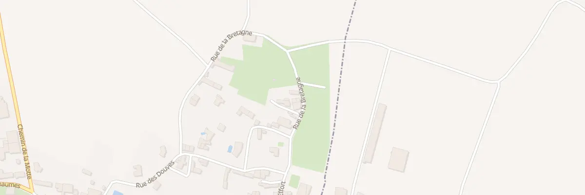 Plan du 5 Rue de la Bretagne à La Croix-Comtesse
