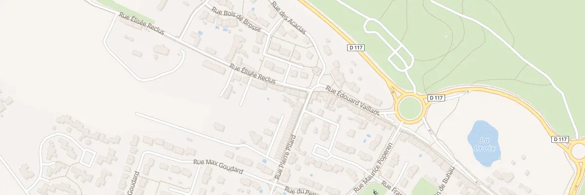 Plan du 5 Rue Élisée Reclus à Trélazé