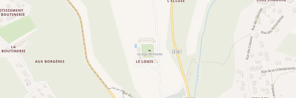 Plan du 5005 Le Logis à Saint-Bris-des-Bois