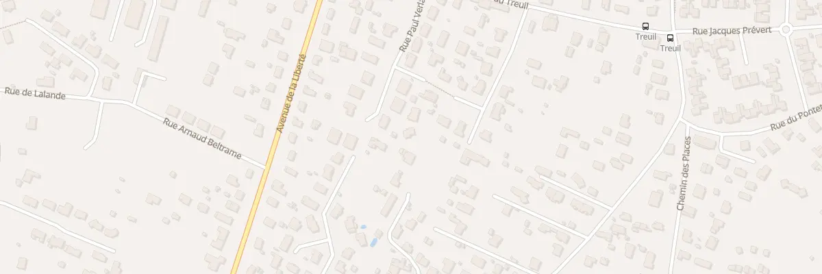 Plan du 25 Rue Paul Verlaine à Ambarès-et-Lagrave
