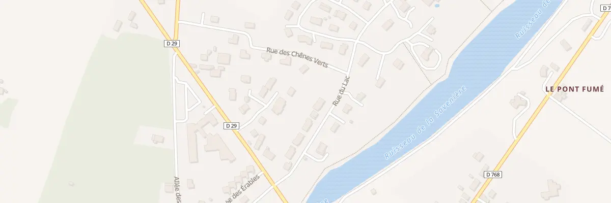 Plan du 17 Rue du Lac à Miré