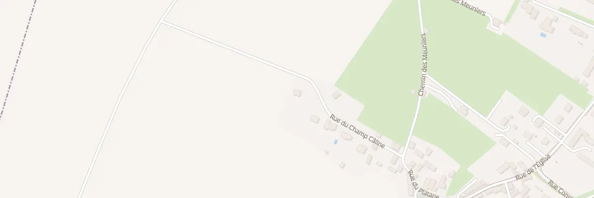 Plan du 5 Rue du Champ Câline au Fresne-Camilly